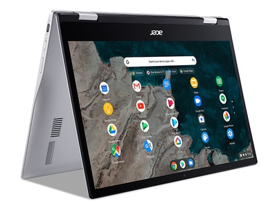 Acer Chromebook Spin 513 CP513-1HL-S4XG 13.3" FHD IPS 2-in-1 Touchscreen LTE Laptop with Qualcomm Snapdragon 7c Processor, 128GB eMMC, 8GB RAM & Chrome OS - Silver