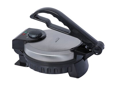 Brentwood TS-127 8" Stainless Steel Non-Stick Electric Tortilla Maker