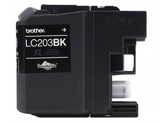 Brother LC203BKS Genuine High Yield Black Ink Cartridge - Black