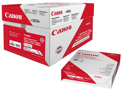 Canon 8.5” x 11” Multi-purpose Paper - 10-Pack, 500 Sheets Per Pack