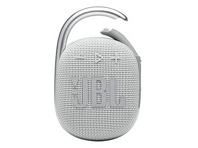 JBL Clip 4 - Ultra-portable Waterproof Bluetooth® Speaker - White