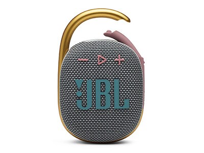 JBL Clip 4 - Ultra-portable Waterproof Bluetooth® Speaker - Grey