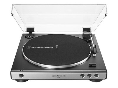 Audio-Technica AT-LP60X-GM Fully Automatic Belt-Drive Turntable - Gun Metal