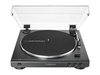 Audio-Technica AT-LP60X-BK Fully Automatic Belt-Drive Turntable - Black