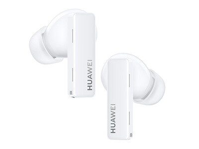 Écouteurs-boutons intelligents sans fil à suppression du bruit FreeBuds Pro de HUAWEI - céramique blanche