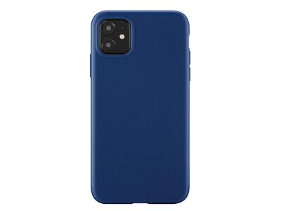 Étui Collection hybrides d’Habitu pour iPhone 12/12 Pro - bleu