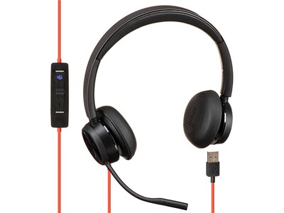 Poly 214408-01 Blackwire 8225 USB-A Microsoft Teams Headphones - Black