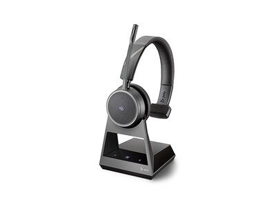 Poly 214601-01 Voyager 4210 Office 2-Way Base Microsoft Teams Headphones With USB-C - Black