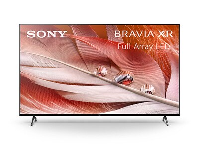 Égratigné et bosselé - Téléviseur intelligent 4K HDR à DEL 55 po Bravia XR X90J avec Google TV de Sony - Emballage endommagé