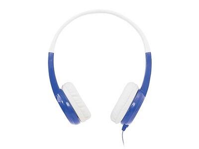BuddyPhones Discover On-Ear Wired Kids Headphones - Blue