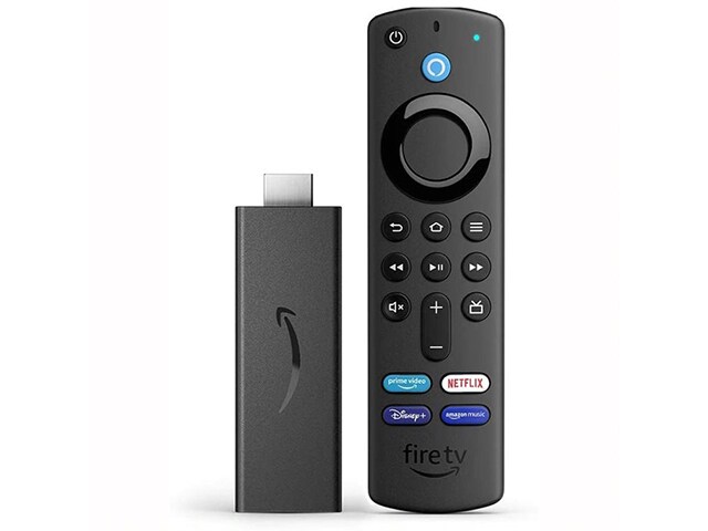 Amazon Fire TV Stick (3rd Gen) with Alexa Voice Remote (includes TV controls) - 2021 Release