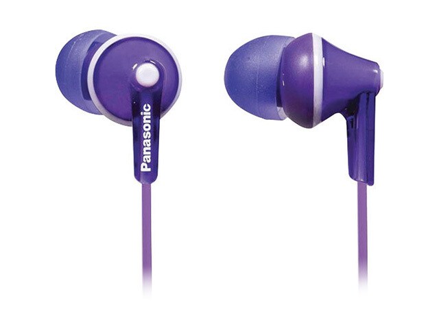 Panasonic RPHJE120V Stereo Earphones - Purple