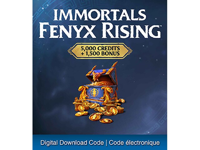 Immortals: Fenyx Rising Overflowing Credits Pack (6500) (Code Electronique) pour PS5