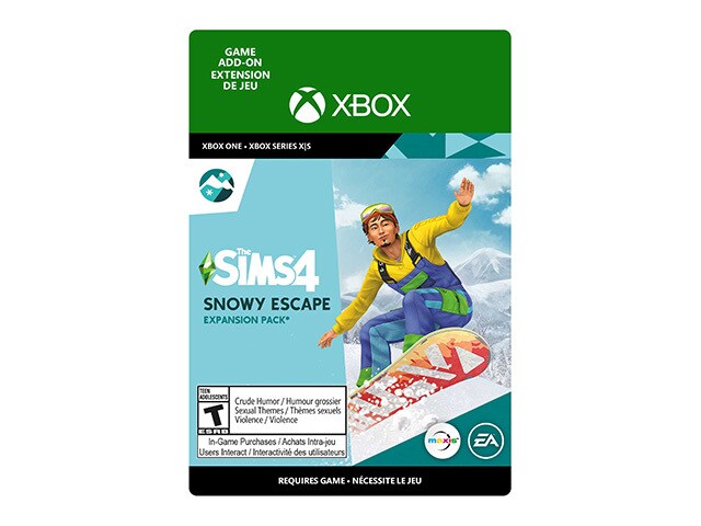The Sims 4: Snowy Escape (Code Electronique) pour Xbox One
