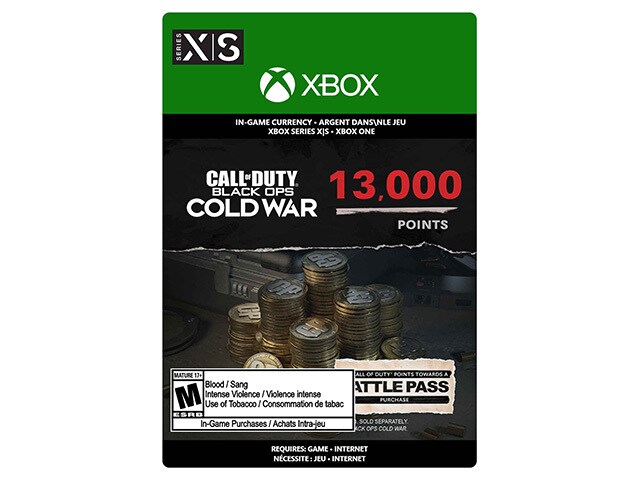 Call of Duty: Black Ops Cold War - 13,000 (Code Electronique) pour Xbox One & Xbox Series X/S