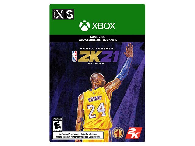 NBA 2K21: Mamba Forever Edition (Code Electronique) pour Xbox One & Xbox Series X/S