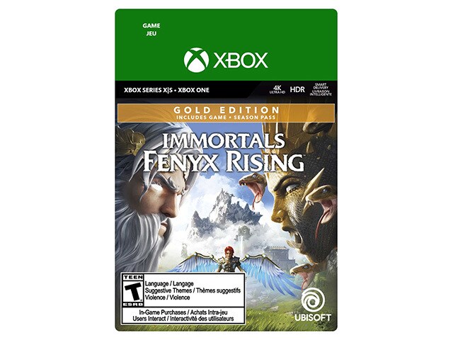 Immortals Fenyx Rising Gold Edition (Code Electronique) pour Xbox One & Xbox Series X/S