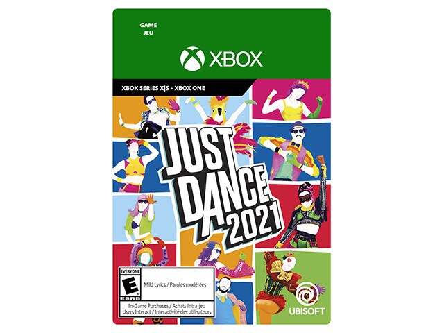 Just Dance 2021 Standard Edition (Code Electronique) pour Xbox One & Xbox Series X/S
