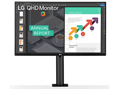 LG 27QN880-B 27" 1440P 75Hz IPS LCD Gaming Monitor