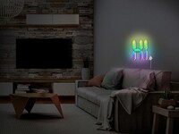 Monster MLB71035CAN Illuminessence Digit Smart Multi-colour 3D LED Art Panels 