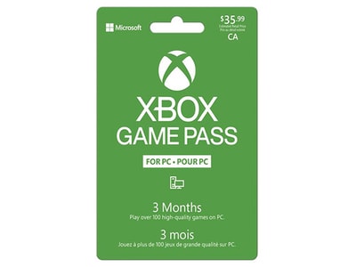 Xbox 3 Month PC Game Pass pour PC