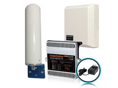 Kit amplificateur de signal pour téléphone portable 6 bandes Smoothtalker Stealth X6 65 dB
