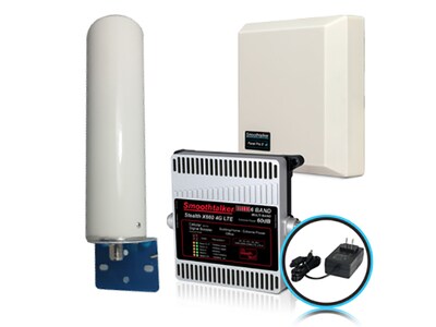 Smoothtalker Stealth X6 60dB 6-Band Cell Phone Signal Booster Kit