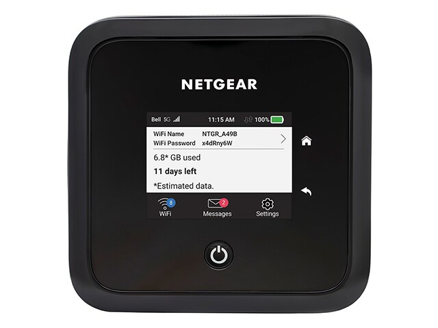 Netgear Nighthawk M5 5G WiFi 6 Mobile Router - Black
