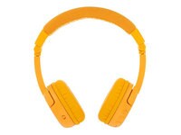 BuddyPhones Play+ Wireless On-Ear Kids Headphones - SunYellow