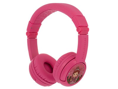 BuddyPhones Play+ Wireless On-Ear Kids Headphones - RosePink