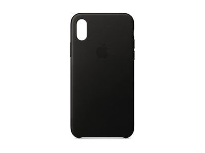 Apple® iPhone X/Xs Leather Case - Grey