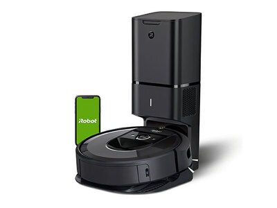 Robot aspirateur iRobot® Roomba® i7+ (7550) avec connexion Wi-Fi® et élimination automatique de la saleté