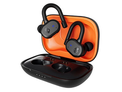 Écouteurs boutons 100 % sans fil Push Active de Skullcandy - Noir/Orange				