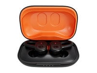 Skullcandy Push Active True Wireless In-Ear Earbuds - Black/Orange				