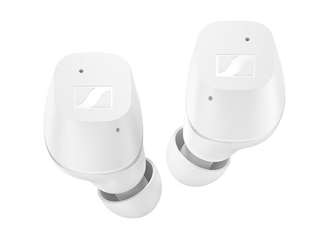 Sennheiser CX True Wireless In-Ear Noise-Cancelling Earbuds - White