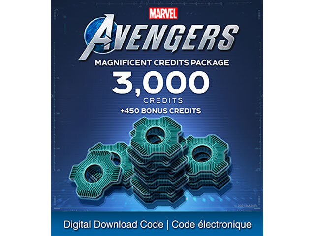 Marvel's Avengers - Magnificent Credits Pack (Code Electronique) pour PS4