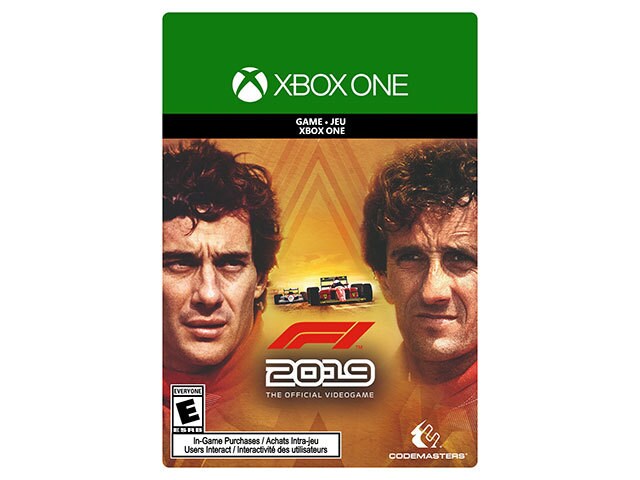 F1 2019 Legends Edition Senna & Prost (Code Electronique) pour Xbox One