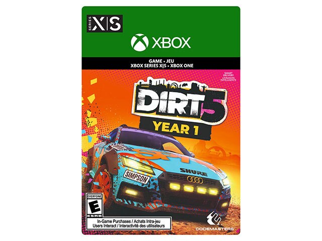 DIRT 5 - Year One Edition (Code Electronique) pour Xbox Series X/S & Xbox One