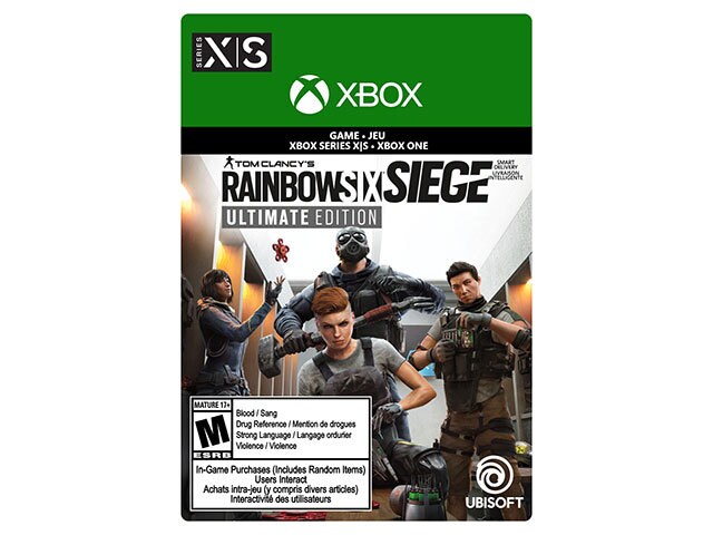 Tom Clancy's Rainbow Six Siege Ultimate Edition (Code Electronique) pour Xbox Series X/S & Xbox One