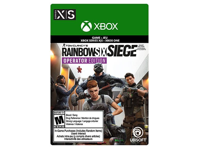 Tom Clancy's Rainbow Six Siege Operator Edition (Code Electronique) pour Xbox Series X/S & Xbox One