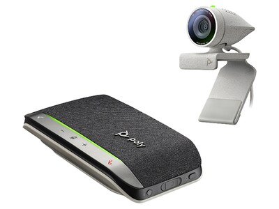 Poly Studio P5 Personal Webcam with Poly Sync 20+ Speaker Phone