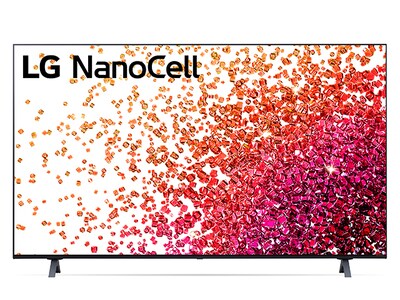 Égratigné et bosselé - Téléviseur NanoCell intelligent 4K NANO75 de 55 po de LG