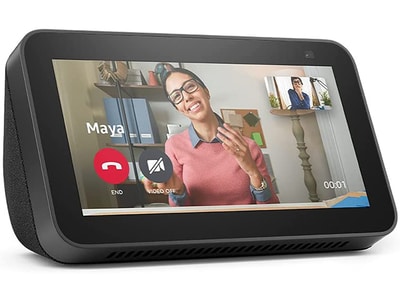 Amazon Echo Show 5 (2nd Gen, 2021 release) Smart display with Alexa and 2 MP Camera - Charcoal