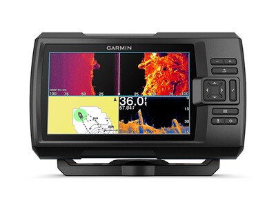 Garmin Striker Vivid 7sv 7" Display Fishfinder with GT52HW-TM Transducer, GPS & Wi-Fi