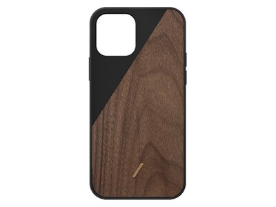 Native Union iPhone 12/12 Pro Clic Wood Case - Black