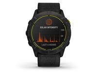 Garmin Enduro Ultraperformance Titanium GPS Multisport Smartwatch with Nylon Band - Black