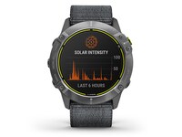 Garmin Enduro Ultraperformance Steel GPS Multisport Smartwatch with Nylon Band - Grey