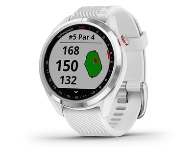 Montre intelligent de golf GPS Garmin Approach S42 - Blanc