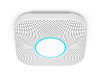 Google Nest Protect 2nd Gen Smart Smoke/Carbon Monoxide Battery Alarm - White