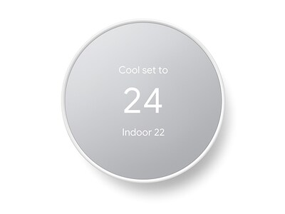 Thermostat Nest de Google (2020) - craie